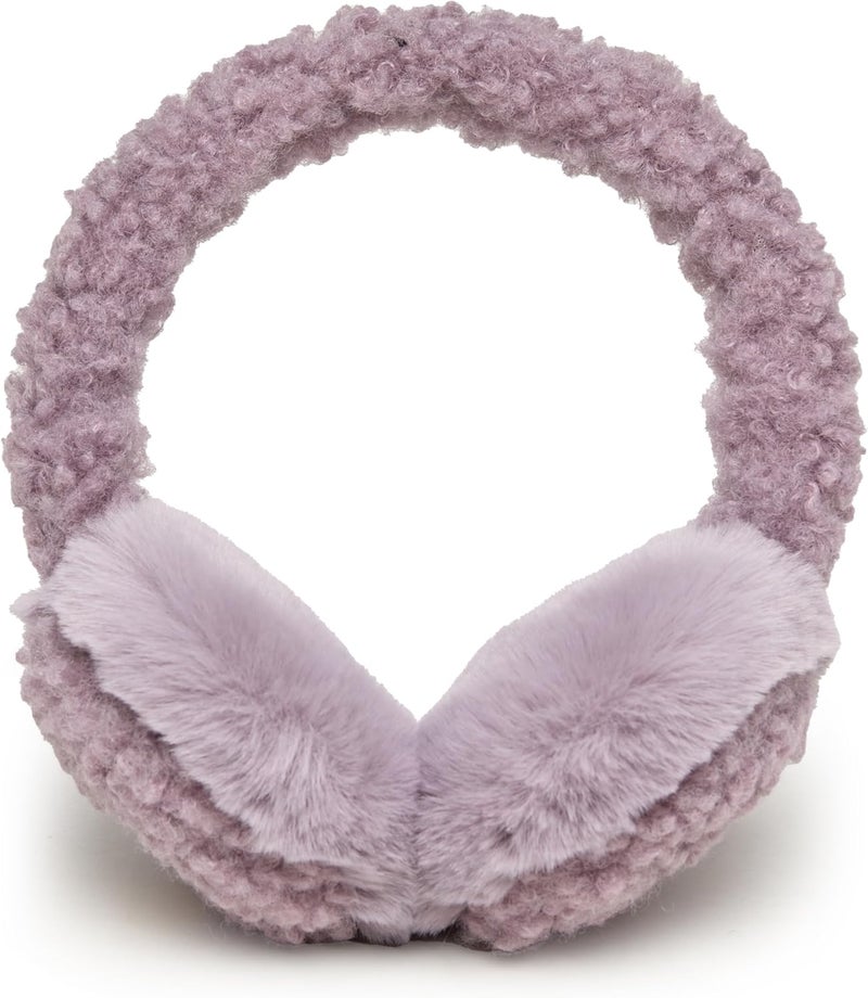Funky Junque Winter Ear Muffs for Kids Girl Boy Fuzzy Cozy Warm Earmuffs Adjustable Cold Weather Ear Warmer Ages 4-12 - Image 4